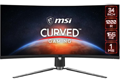 Monitor Uwqhd 34'' Msi Mpg343cqr Gaming Curvo