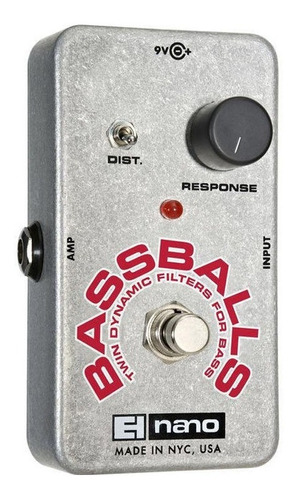 Pedal Electro Harmonix Nano Bassballs Auto Wah Bass Balls