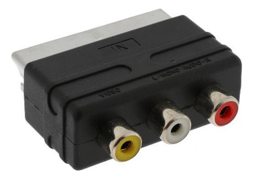 2 Enchufe De Euroconector Rgb De 20 Pines Adaptador Av Rca