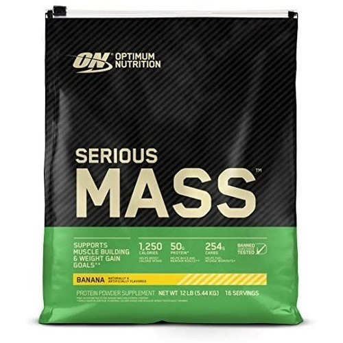 Proteina On Serious Mass 12 Lbs Todos Los Sabores Mer Envios