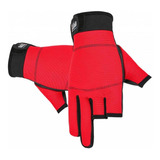 Guantes De Pesca Caliente Sol Proteger 3 Corte Dedos Guante