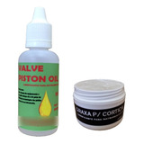 Kit Graxa P/ Cortiça 20g + Óleo Para Pistos E Valvulas 30ml