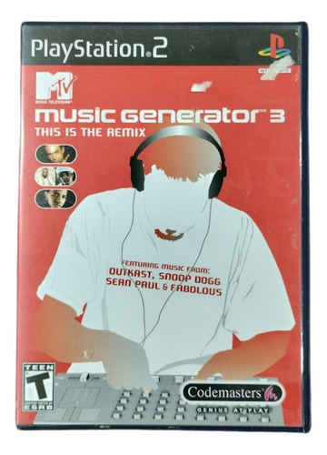 Music Generator 3 Juego Original Ps2