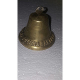 Campana Bronce 80s Policía Bancaria Industrial D F