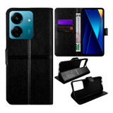 Capinha Case Capa Carteira De Luxo P/ Xiaomi Poco C65 6.74