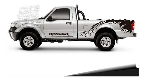 Calco Ford Ranger Cabina Simple 2001 - 2011 Raptor Kit