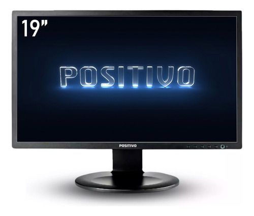 Monitor Giratório Led 19 Positivo Ajuste De Altura, Rotação