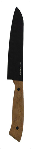 Cuchillo Santoku Ceramica 34 Cm Profesional Cerámico Calidad Color Negro