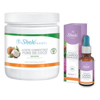 Aceite Comestible Coco + Cardo Detox & Hígado Sano + Regalo | Meses sin interés