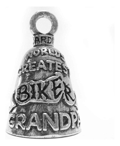 Guardian Biker Grandpa Bell Motorcycle - Llavero De Campana 