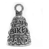 Guardian Biker Grandpa Bell Motorcycle - Llavero De Campana 