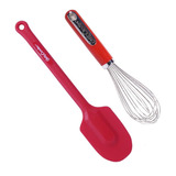 Set Batidor Y Espátula Silicona Repostería Betty Crocker