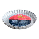 Molde Tartera-pastafrola Rizada Desmontable Nº26 Aluminio 