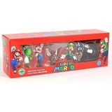 Set De Colección Mario Bros 6 Personajes En Caja Elige 