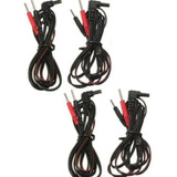 4 Pzas Cable Para Electroestimulador Tens Ems Cola De Ratón 