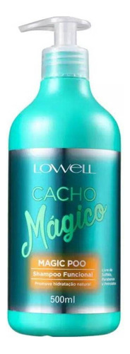 Lowell Cacho Mágico Magic Poo Shampoo Sem Sulfato 500ml