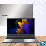 Adesivo Skin Notebook Samsung Book Np550xda-kh2br-tampa+logo