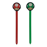 Lapiz Stylus Mushroom Mario Para Nintendo Ds|3ds|wiiu