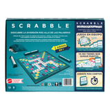 Scrabble Juego De Mesa 2 En 1 Colaborativo