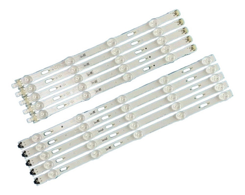 Tiras Led Para Samsung Un40ju6100 Un40ju6100f, 10 Unidades