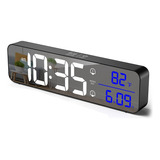 Reloj Digital Para Dormitorios, Reloj Con Calendario De Día