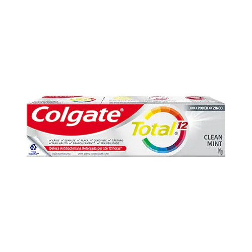 Crema Dental Colgate Total 12 Clean Mint X 90g (bulto X 24u)