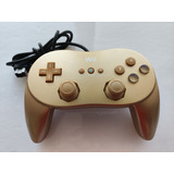 Control Pro Nintendo Wii Wiiu Gold 007 O Zelda Genuino