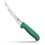 Cuchillo Deshuesador Victorinox® Curvo Flex Colores, 15cm Color Verde 5.6614.15