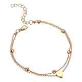 Pulsera De Acero Inoxidable C Love Heart 8001