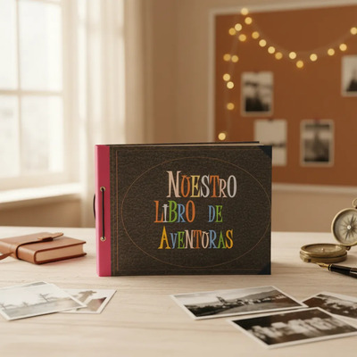 Álbum  Nuestro Libro De Aventuras  Personalizado | Envío gratis