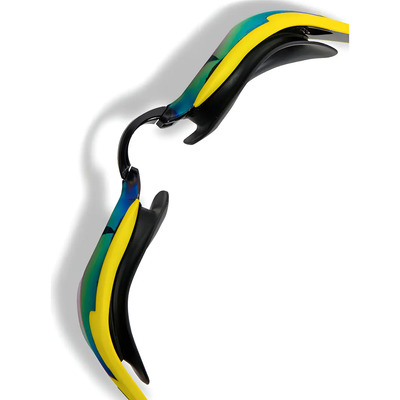 Goggles De Competencia Arena Unisex Cobra Edge Swipe Mirror Color Amarillo\u002FTurquesa | Meses sin interés