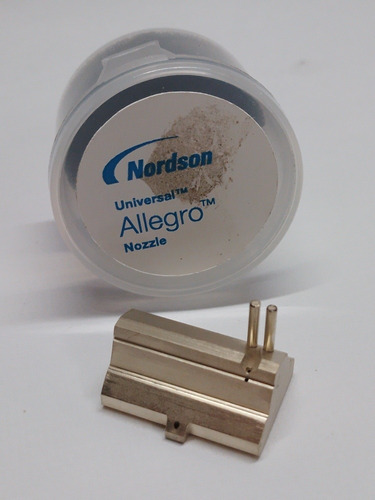 Nordson Hotmelt Bico Universal Allegro Nozzle 1501920 Novo