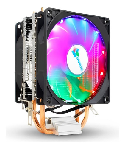 Cooler Led Rgb Cpu Ryzen Intel 1150 1151 1155  Am3+ Am4 Dk34