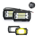 Par Faros Barras 48 Led Dually Bicolor Blanco Ambar Estro F1