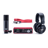 Kit De Grabacion Focusrite Scarlett 2i2 Studio 3ra Gnr.