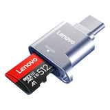 Lector De Tarjetas Micro Sd Otg Tipo-c 3.0 Lenovo Mod. D201