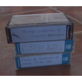 Lote X 3 Cassettes De Video Vhs-c Panasonic -  Solo 1 Uso.