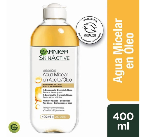 Agua Micelar En Aceite-oleo | Garnier 400ml