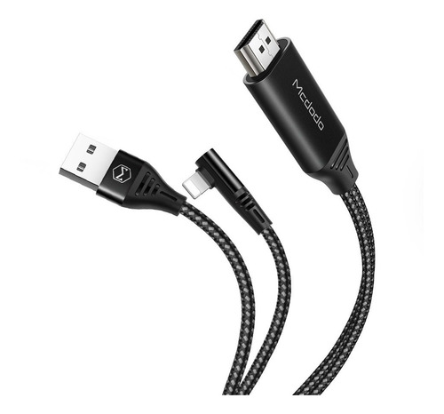 Cable Lightning A Hdmi Soporta 4k Transmite Audio Y Vídeo 2m