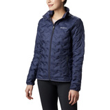 Parka Pluma Delta Ridge Mujer Azul Columbia