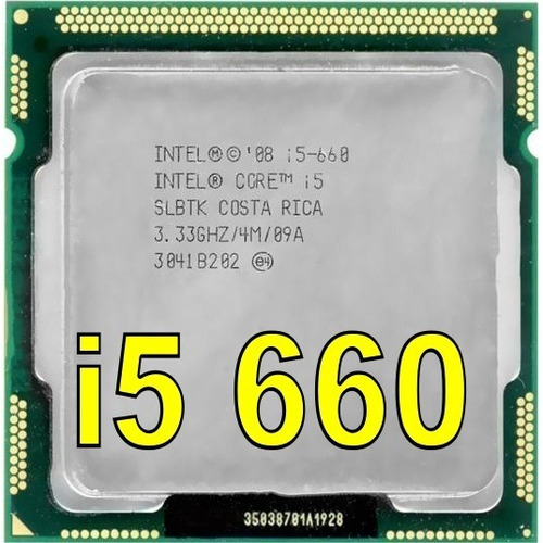 Processador Intel Core I5 660 3.33ghz 4mb Lga 1156 1ºgeração