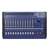 Consola Power Mixer 12ch Blueth+usb Mekse