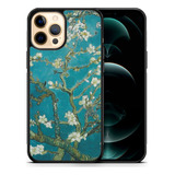 Funda Protectora Para iPhone Almendros Van Gogh Tpu Case 