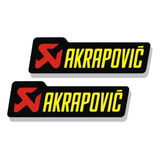 Calcos Gráfica Escape Akrapovic - Laminados - X2
