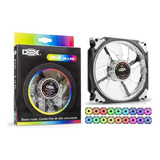 Cooler Rgb Fan Gabinete12x12 21 Led Rgb Dx-12r