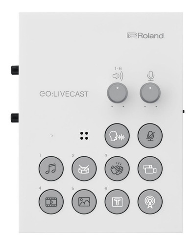 Mixer Roland Go Livecast Smartphone Streaming Usb