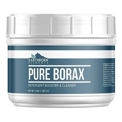 Earthborn Elements - Polvo De Bórax (2 Libras) Limpiador Mul