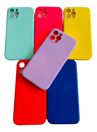 Carcasa Para iPhone 12 Pro Silicona Color