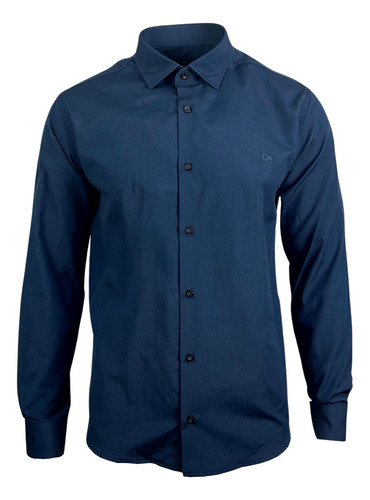 Camisa Social Masculina Passa Fácil Slim Fit - Ogochi