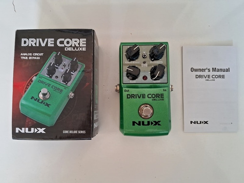 Pedal Nux Drive Core (deluxe) - Na Caixa Com Manual 
